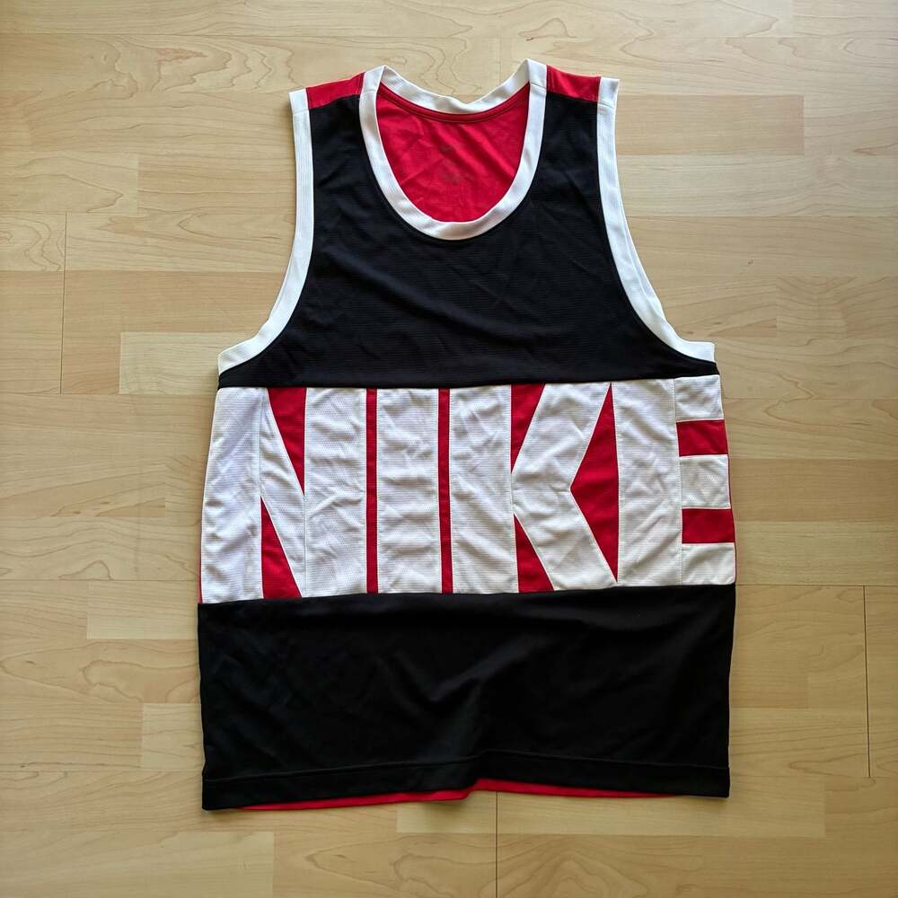 Nike Dri-FIT Basketball Jersey Black University Red/White (DN4006)